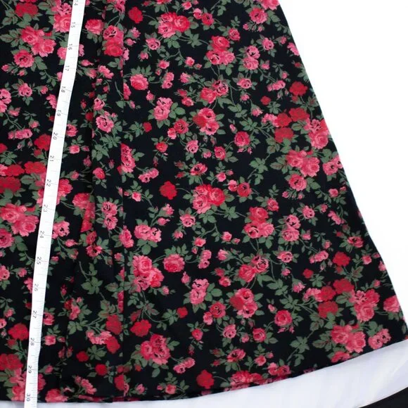Vintage Laura Ashley Floral Midi Skirt - Picture 4 of 6
